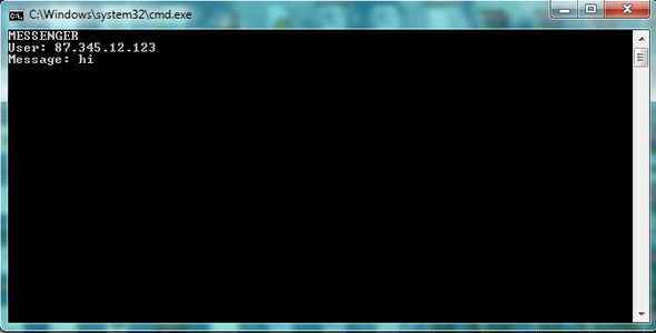 Cmd Message Box How to Make Chat With Command Prompt (cmd) - Instructables