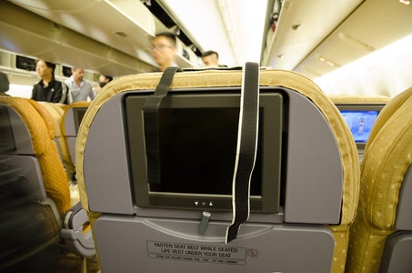 tablet airplane seat mount 4 steps