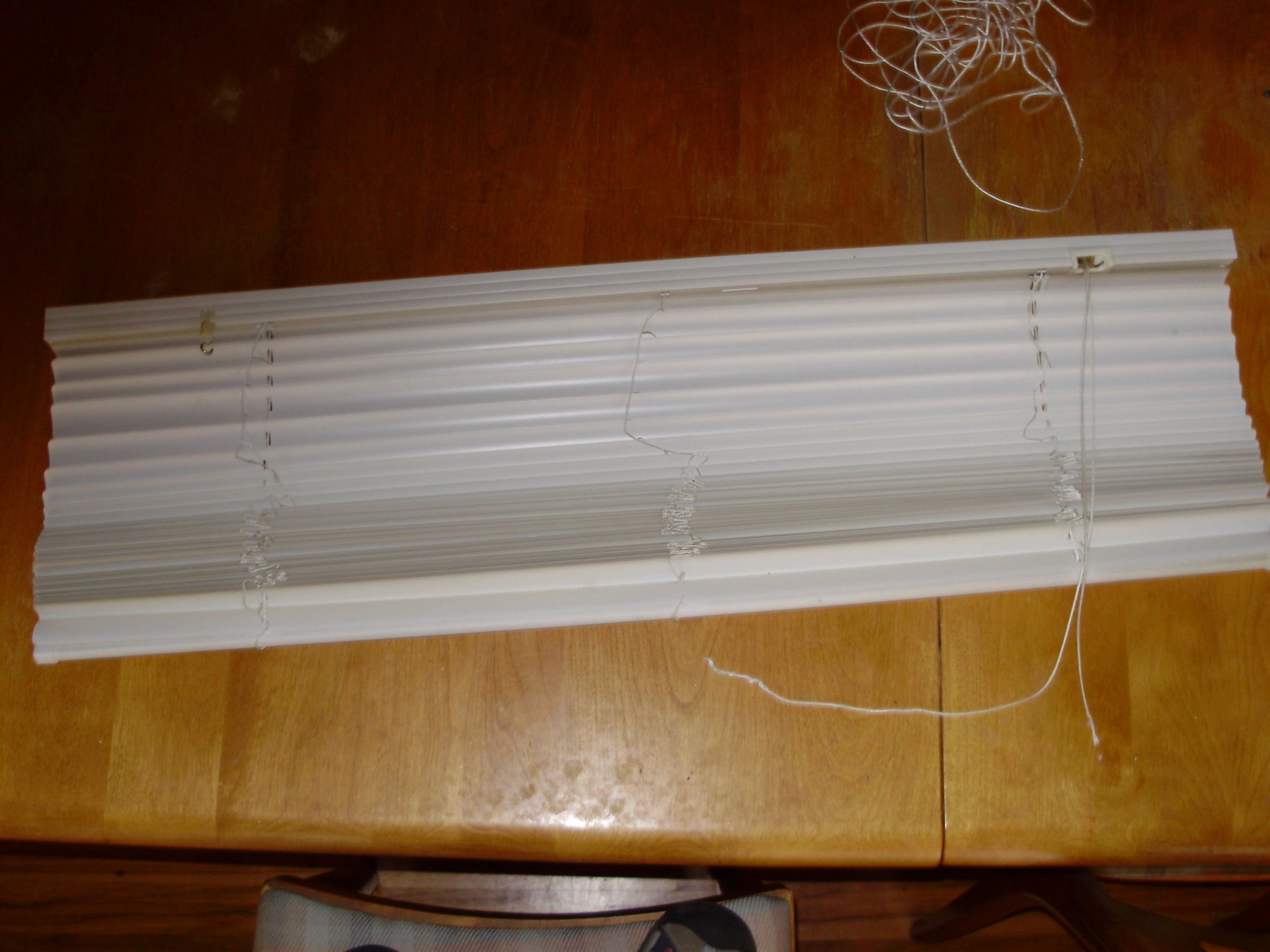 Repair Damaged Pull Cords on Horizontal Blinds 7 Steps Instructables