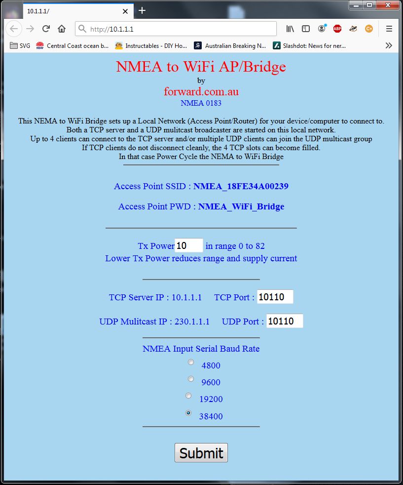 Cheap Nmea Ais Hub Rs232 To Wifi Bridge For Onboard Use 6 Steps Instructables