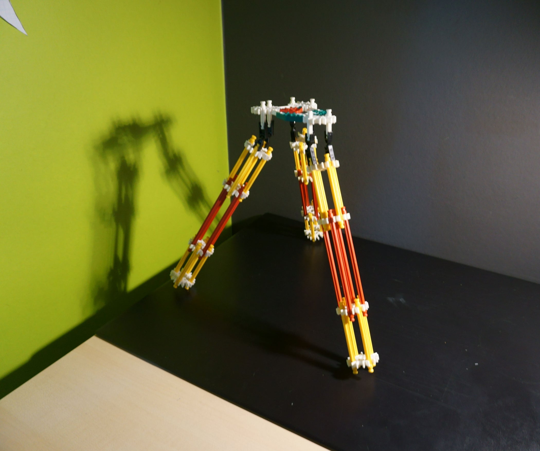 K'nex Camera Tripod 4 Steps Instructables