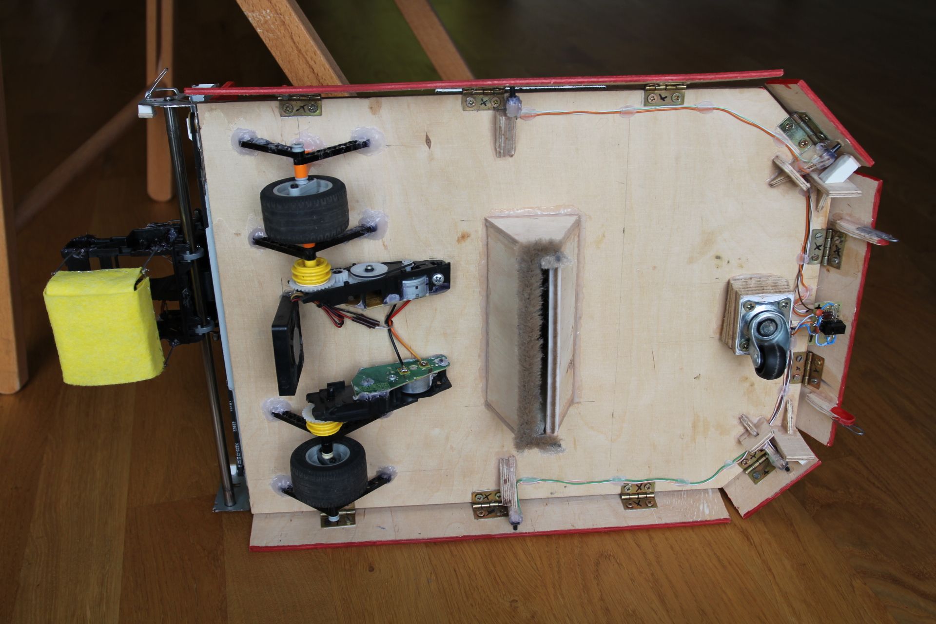 CleanBOT Your DIY Floor Cleaning Robot 15 Steps Instructables
