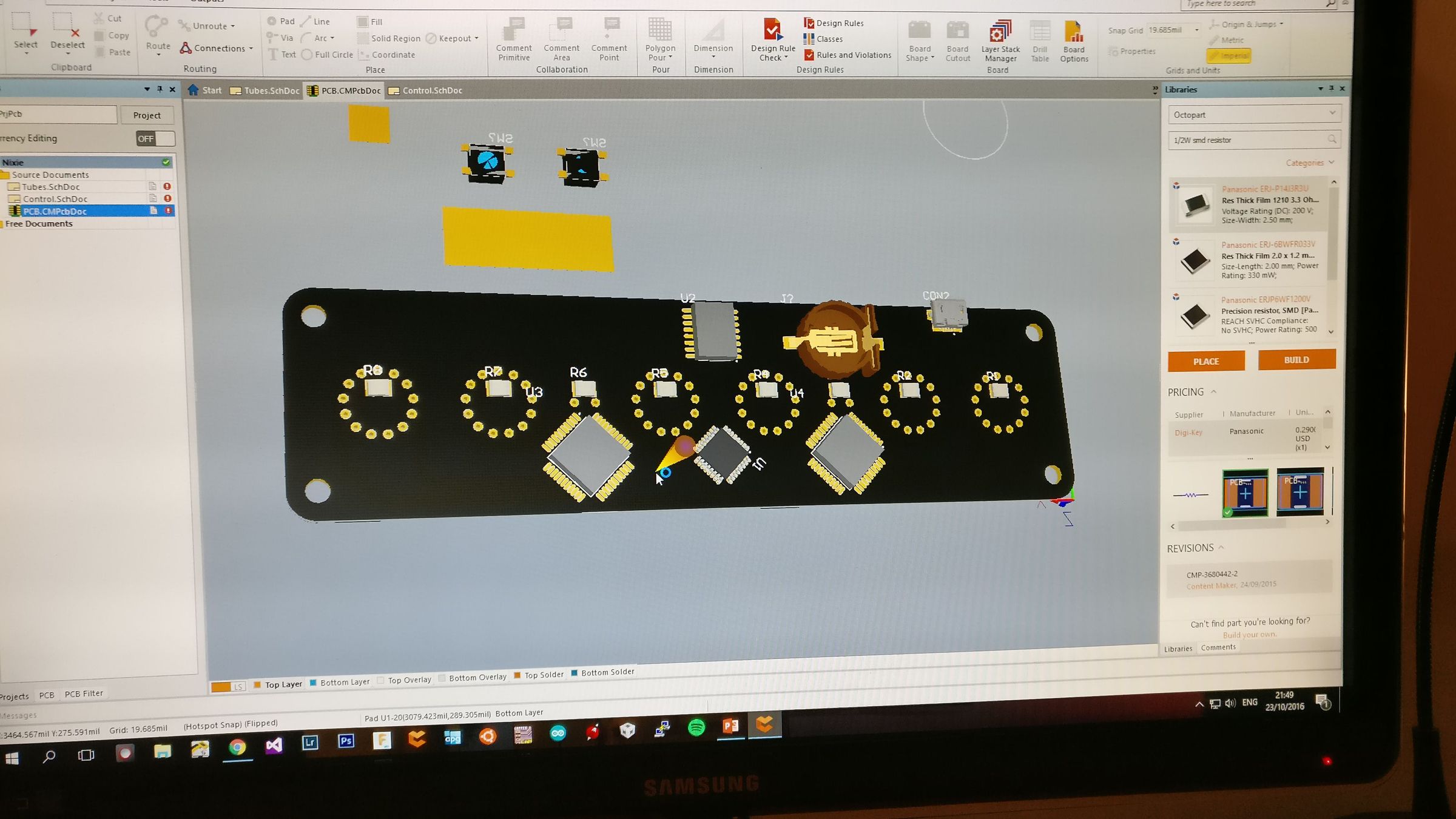 Slimline SMD Bamboo IN-14 Nixie Clock : 10 Steps (with Pictures ...