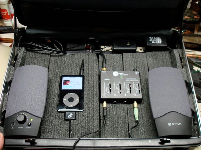 Sell more CDs: How to make a portable "point of sale" listening kiosk 