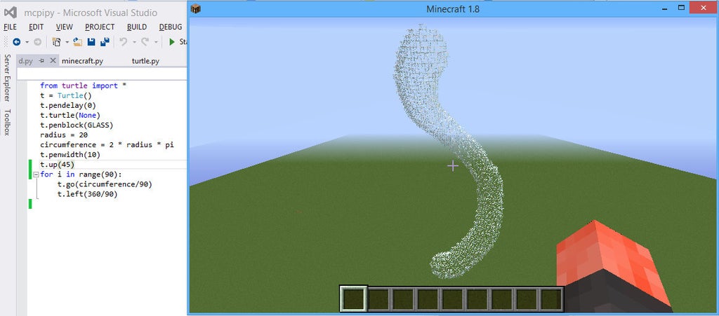 Python Coding For Minecraft 18 Steps With Pictures Instructables