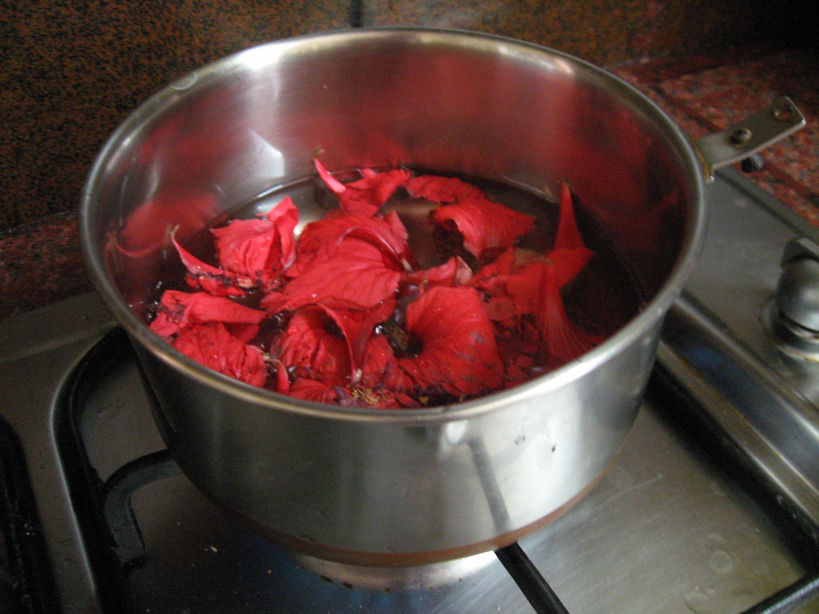 Hibiscus Tea With Fresh Flowers and Honey 7 Steps (with Pictures