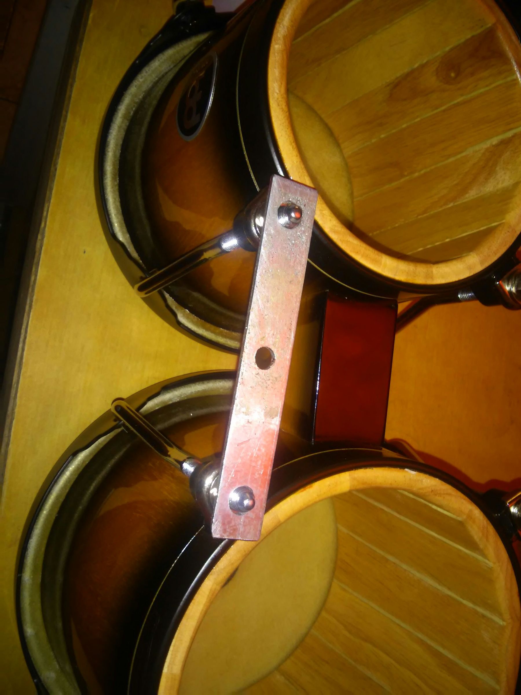 Attach a Splash Cymbal to Your Bongos 5 Steps Instructables