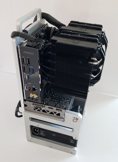Open Frame Mini Itx Pc 5 Steps With Pictures Instructables Open Frame Mini Itx Pc 5 Steps With Pictures Instructables