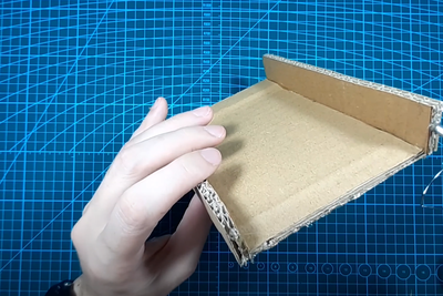 Mount the Parts With Hot Glue