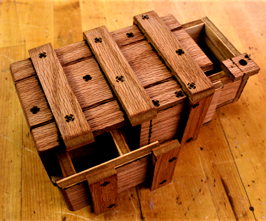 Mini Simple 2 Step Puzzle Crate 7 Steps (with Pictures) Instructables