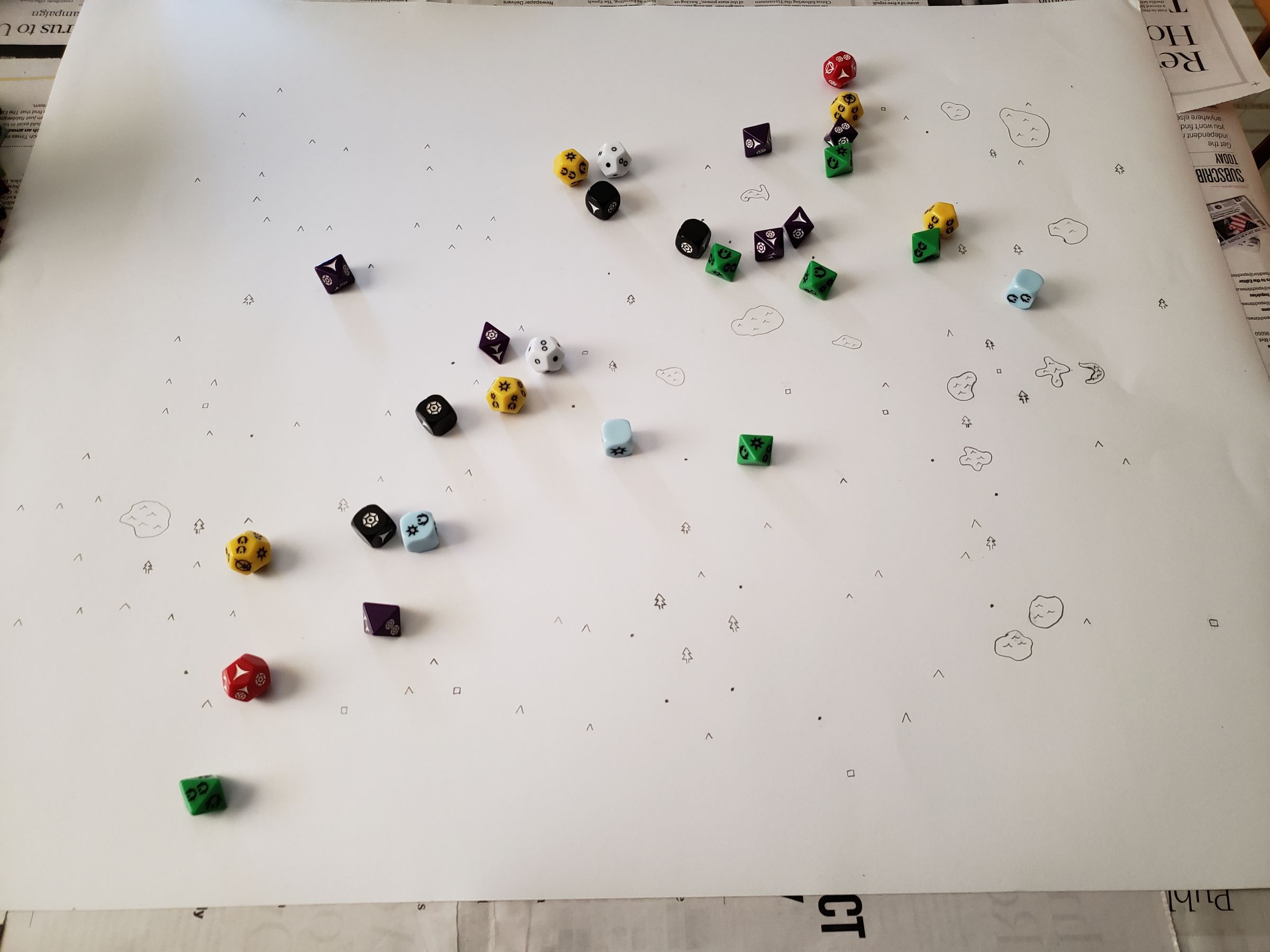 Make a Map by Rolling Some Dice 4 Steps Instructables