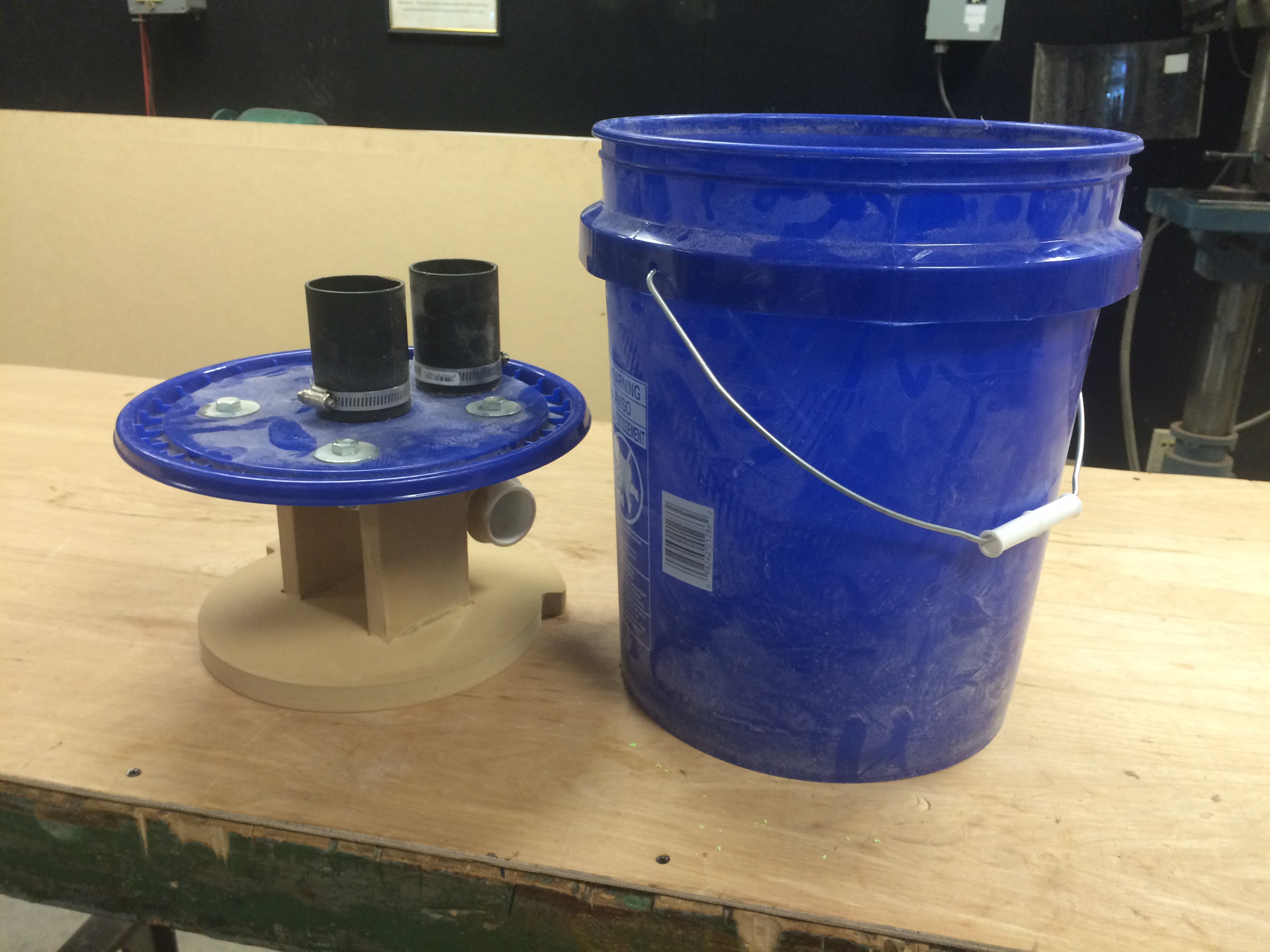 Dust Collector Bucket Mod 6 Steps Instructables