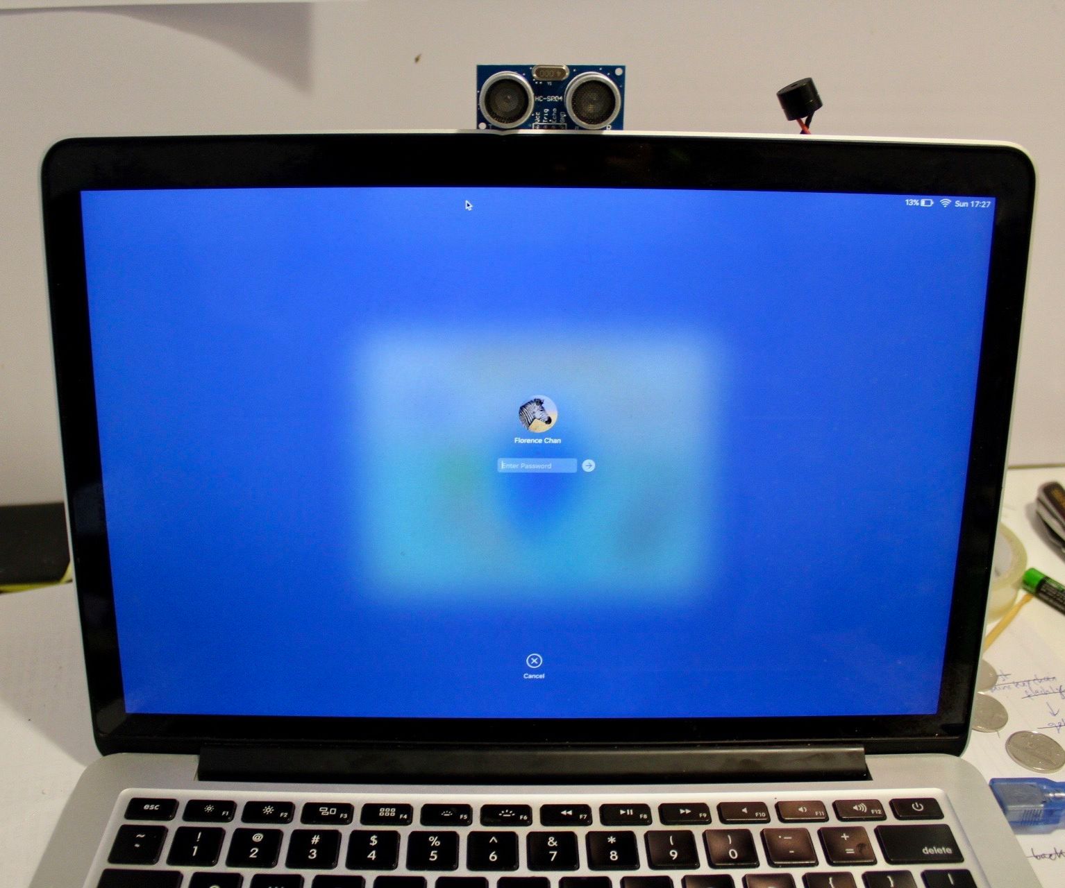 'Too Close to the Screen' Alarm