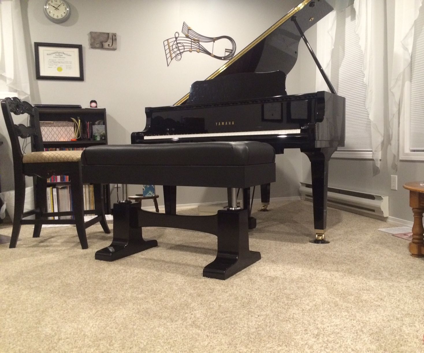 Pneumatic Adjustable Piano Bench 20 Steps (with Pictures) Instructables