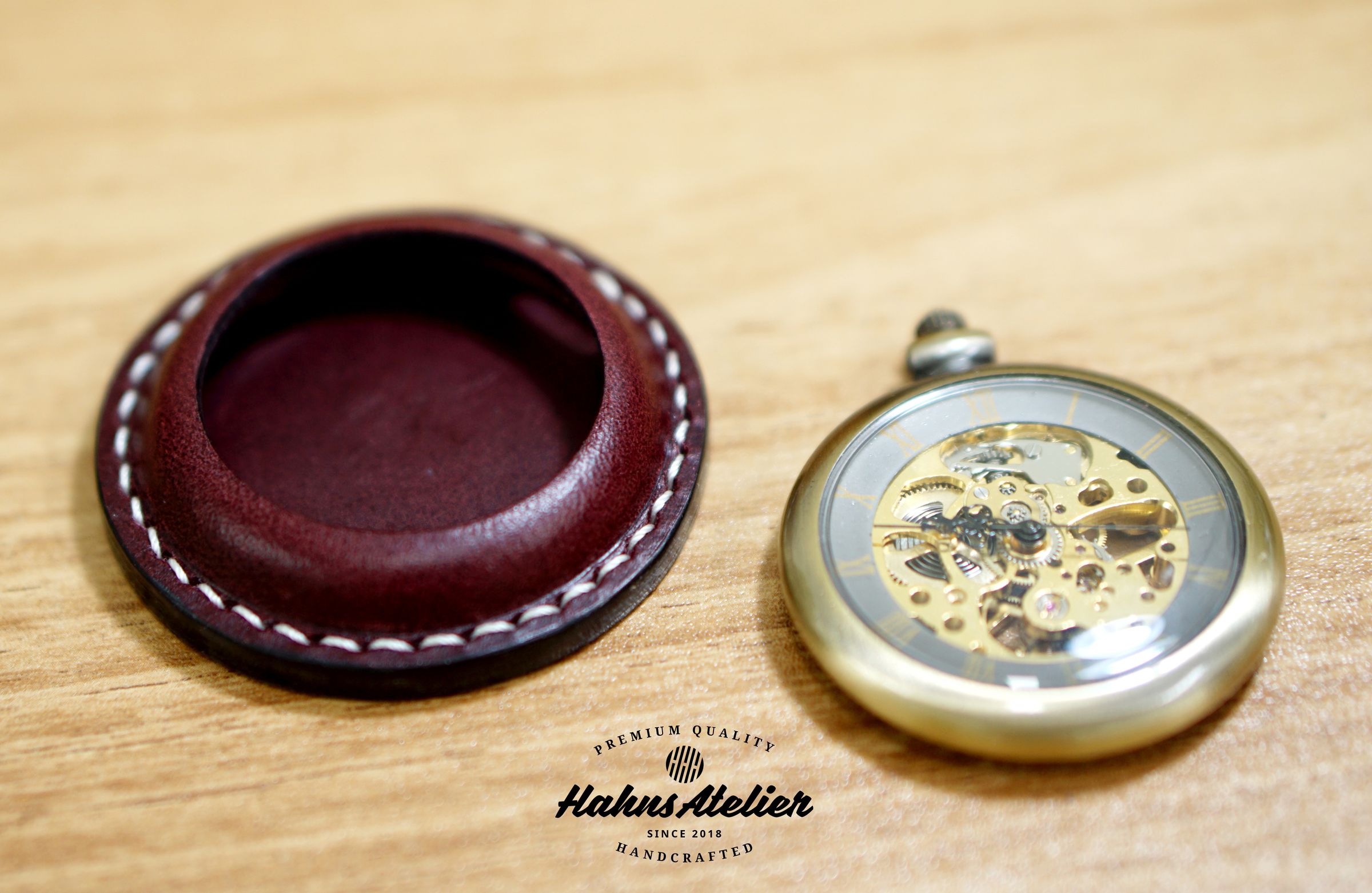 Pocket Watch Leather Case 19 Steps (with Pictures) Instructables