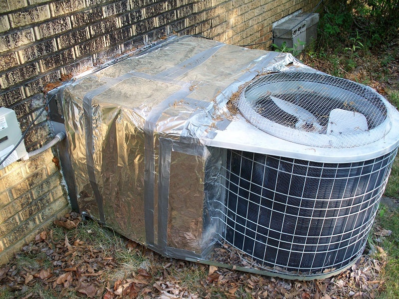 Insulate Your Outdoor Heatpump Instructables