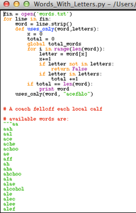 Python and Word Lists : 8 Steps - Instructables
