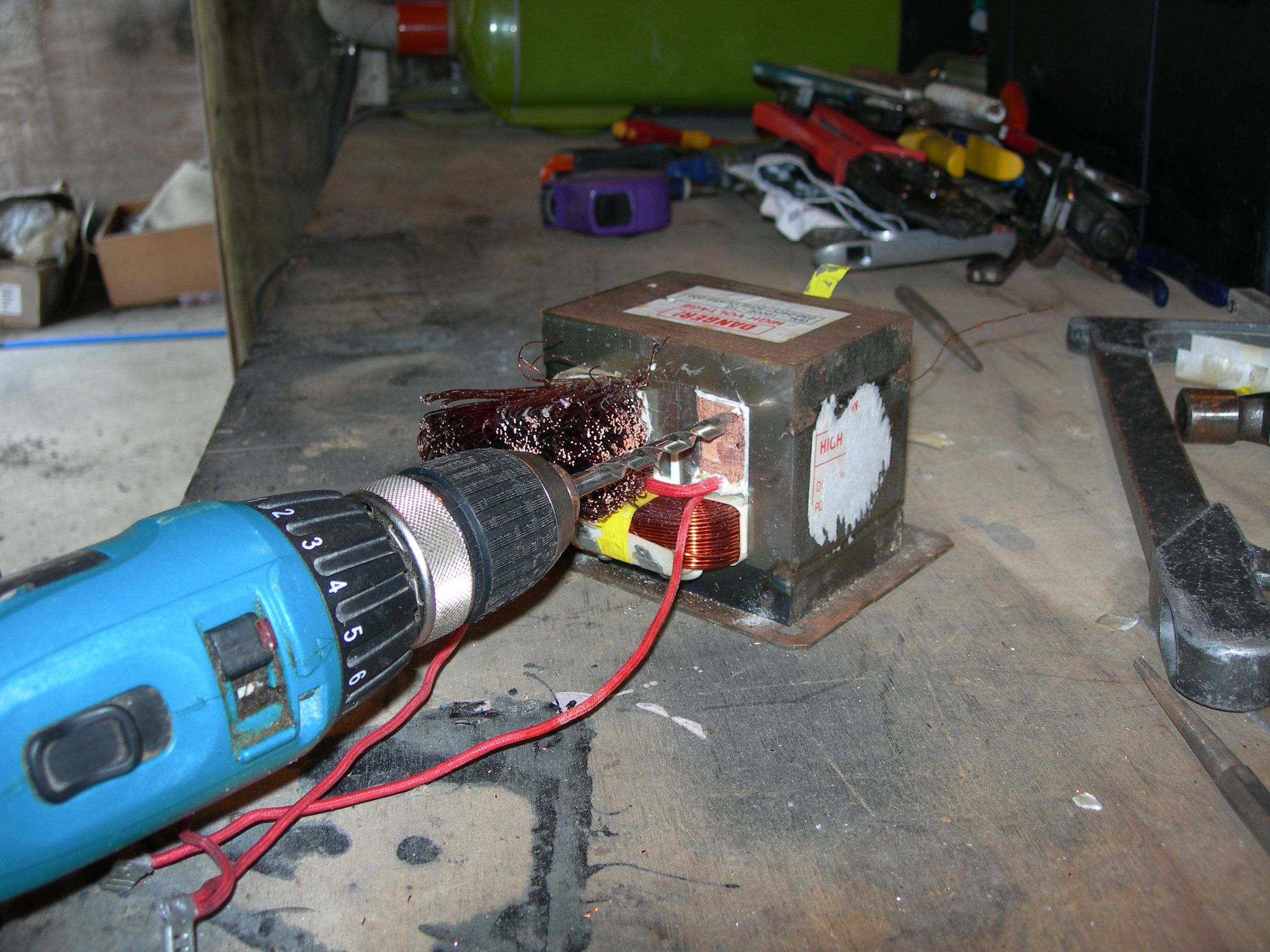 MOT Spot Welder 6 Steps Instructables