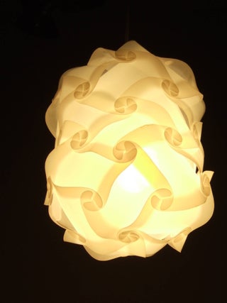 Universal Lamp Shade Polygon Building Kit 5 Steps With Pictures Instructables Universal Lamp Shade Polygon Building, How To Put A Light Shade On