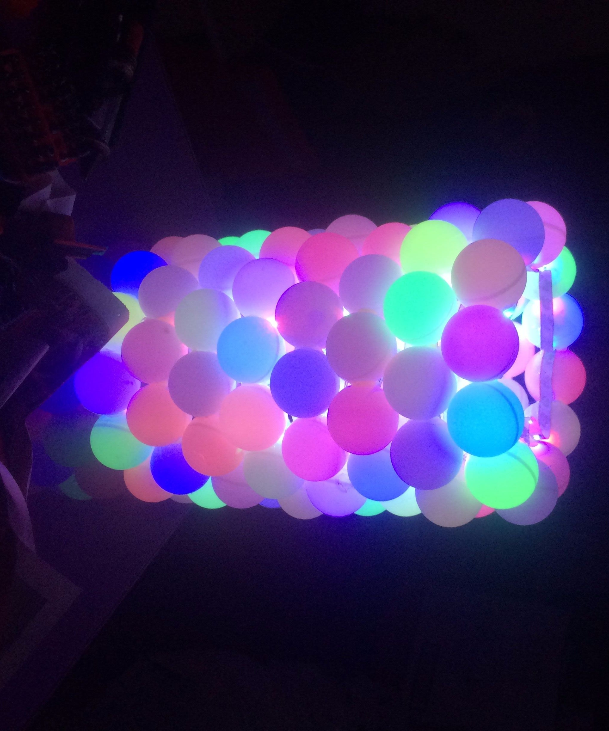 RGB Led Ping Pong Ball Lamp Instructables