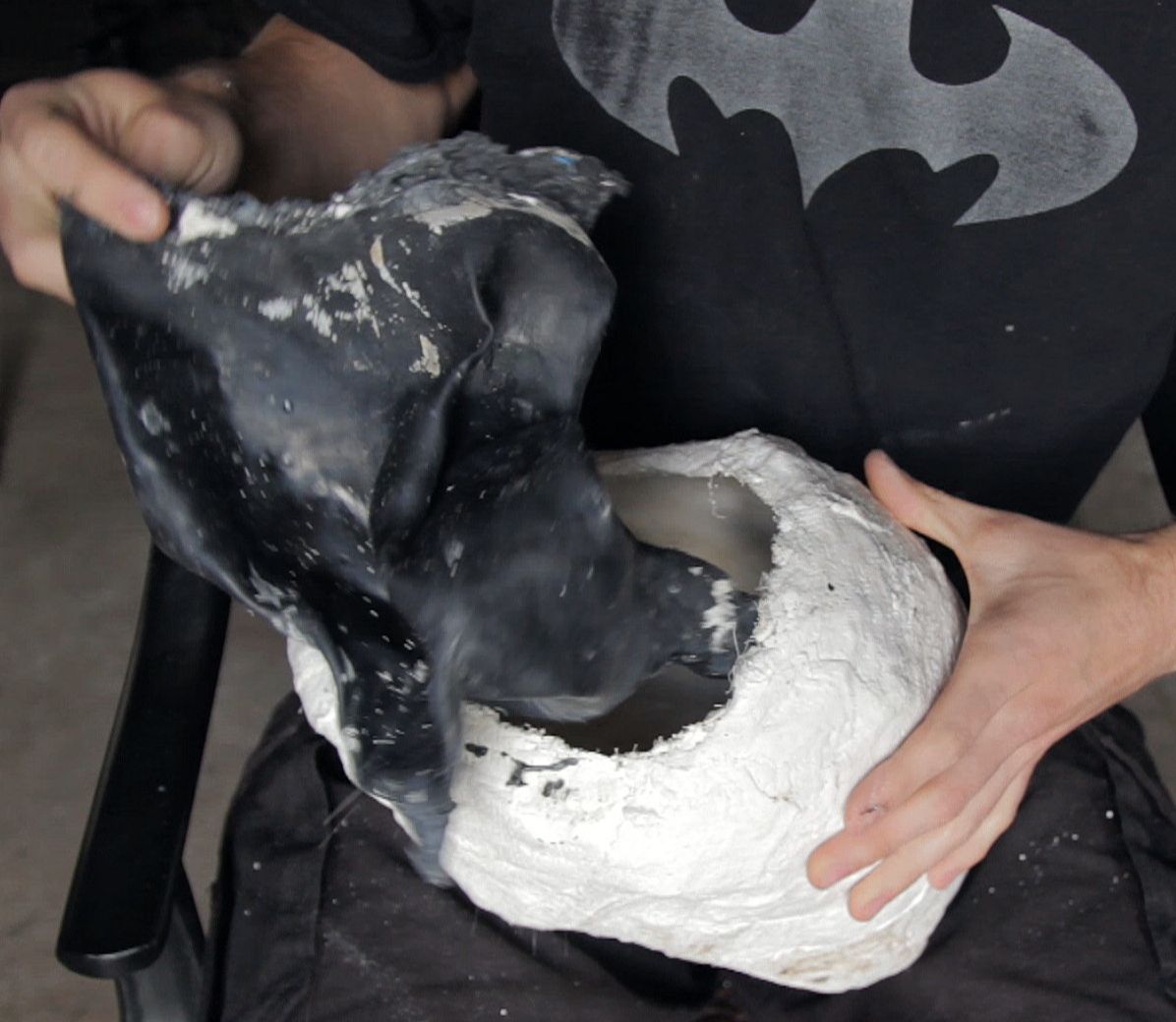Latex Mask Part 2 Molding the Sculpt and Casting Latex 7 Steps (with