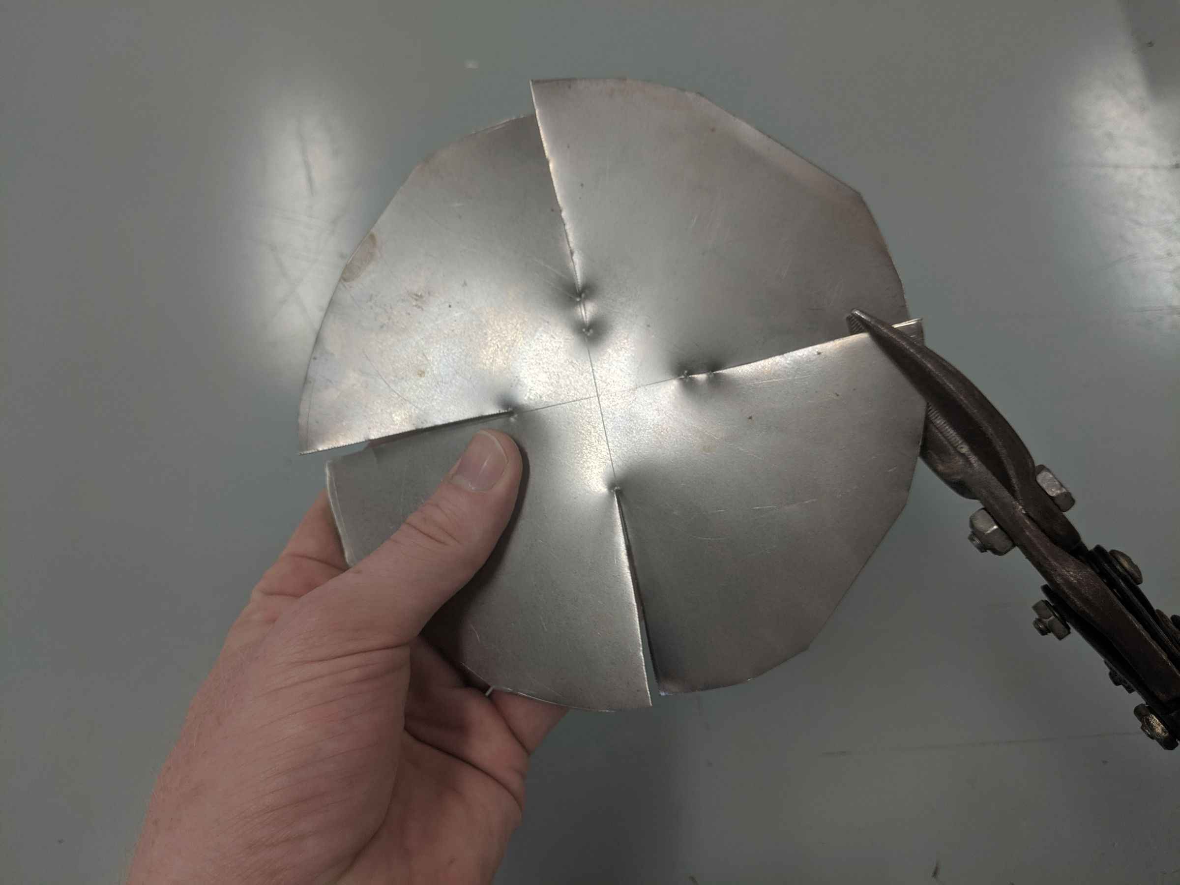 Easy Sheet Metal Flower 6 Steps (with Pictures) Instructables