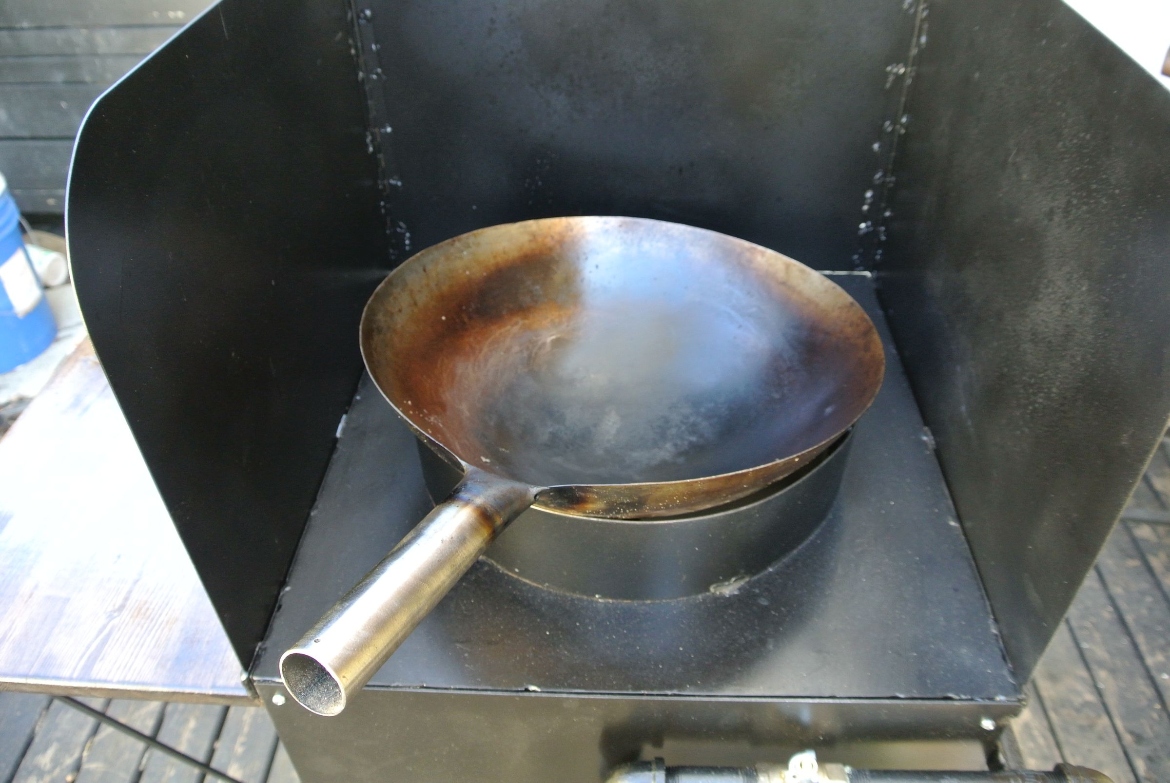 Homemade Outdoor Wok Station 10 Steps (with Pictures) Instructables