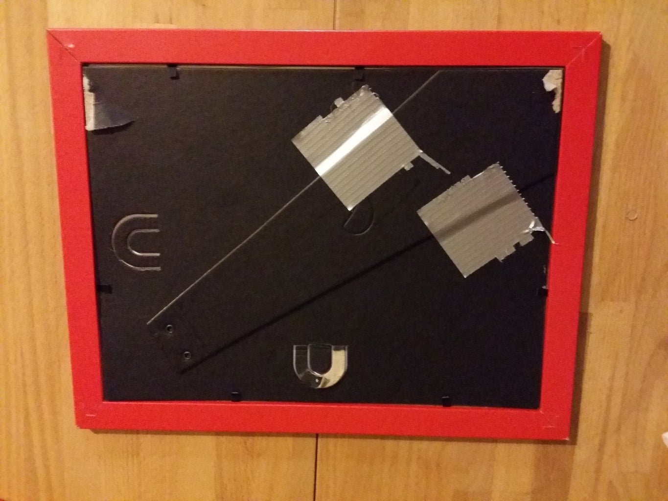 Hang Photo Frames Without Drilling Or Tools 5 Steps with Pictures Hang Photo Frames Without Drilling Or Tools 5 Steps with Pictures