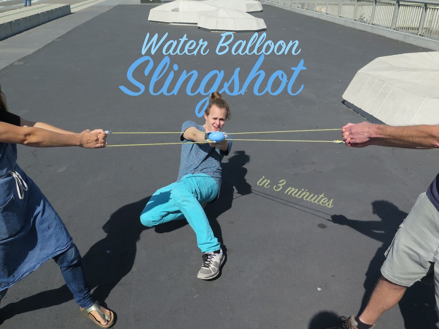 Water Balloon Slingshot (in 3 Minutes) 5 Steps (with Pictures