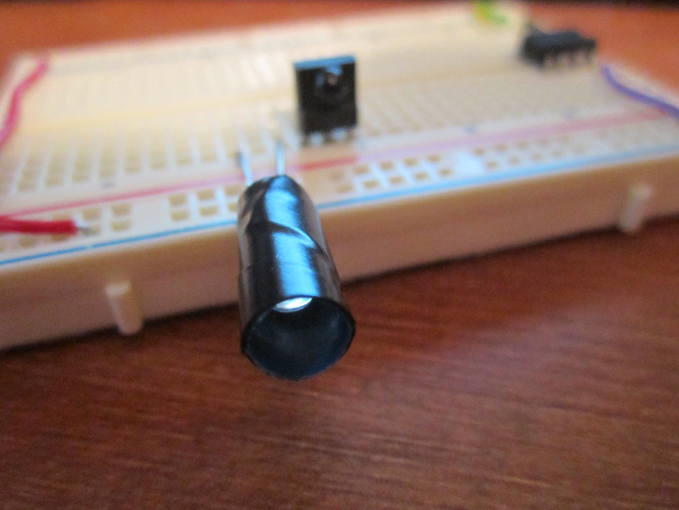 DIY Infrared Proximity Sensor Arduino Compatible 6 Steps Circuit Diagram