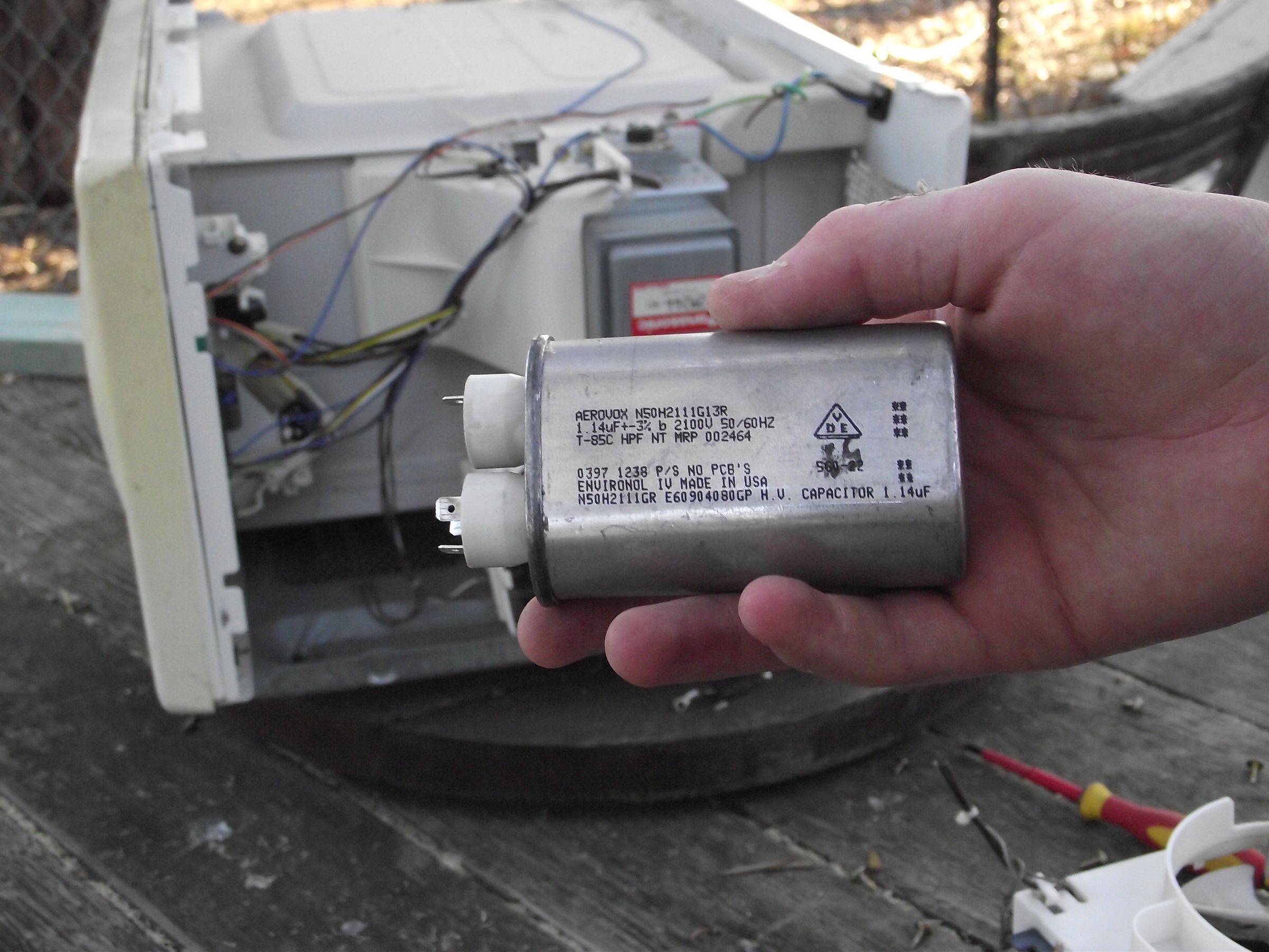 Taking Apart a Microwave 11 Steps Instructables