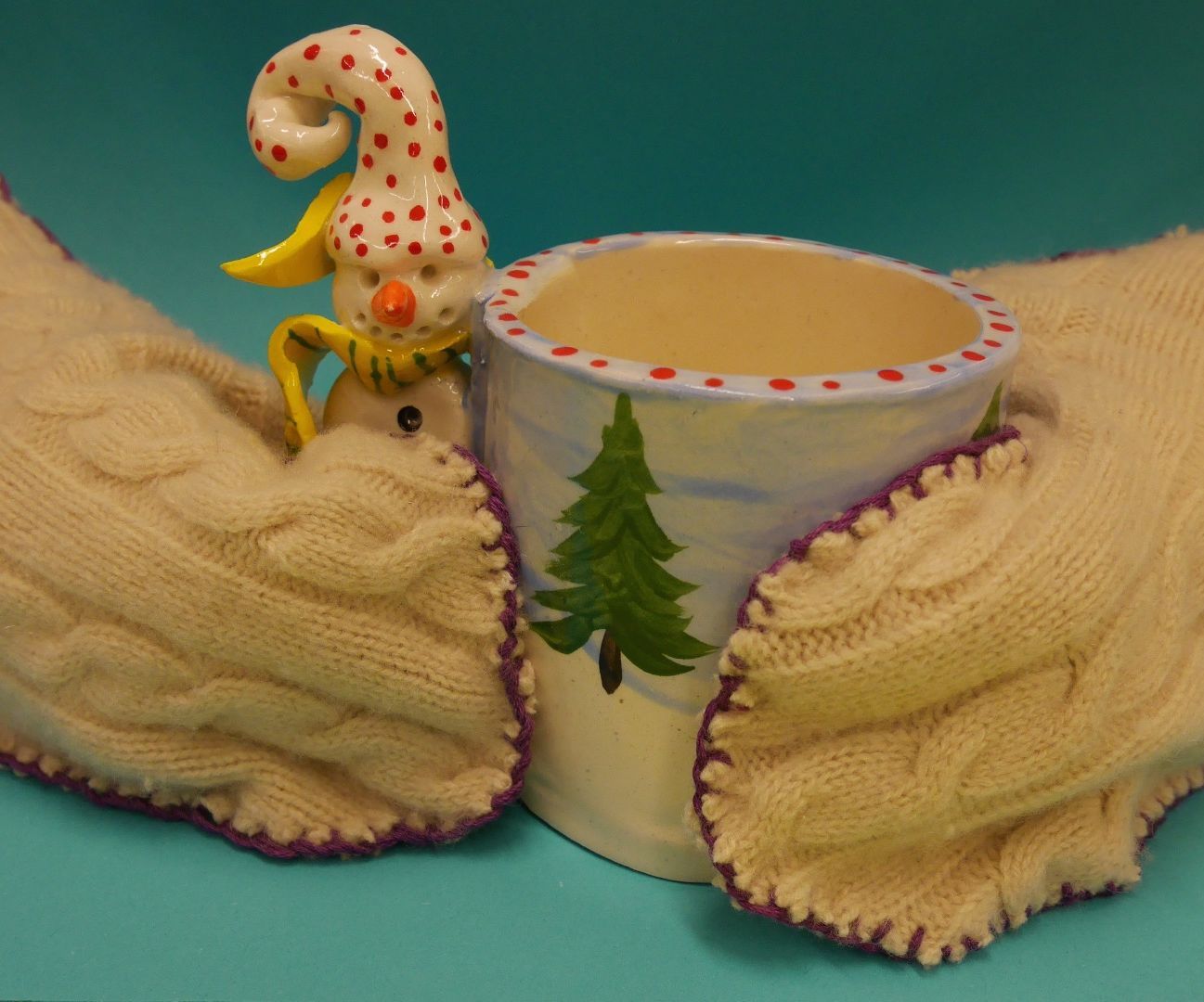Step-by-step guide for 3-i boiled wool mittens DIY Project DIY project