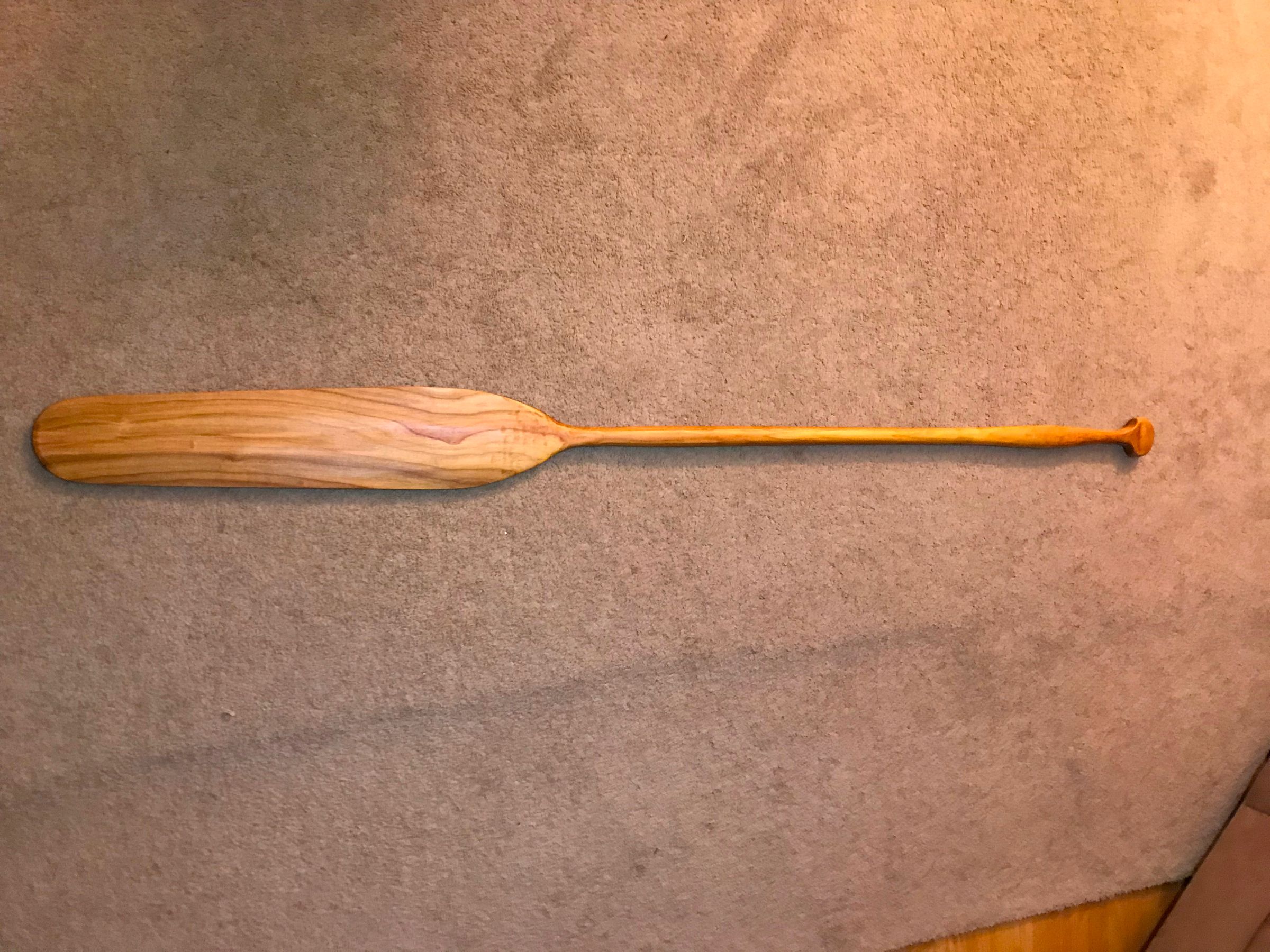 Canoe Paddle Custom Cherry Wood Paddle 6 Steps (with Pictures