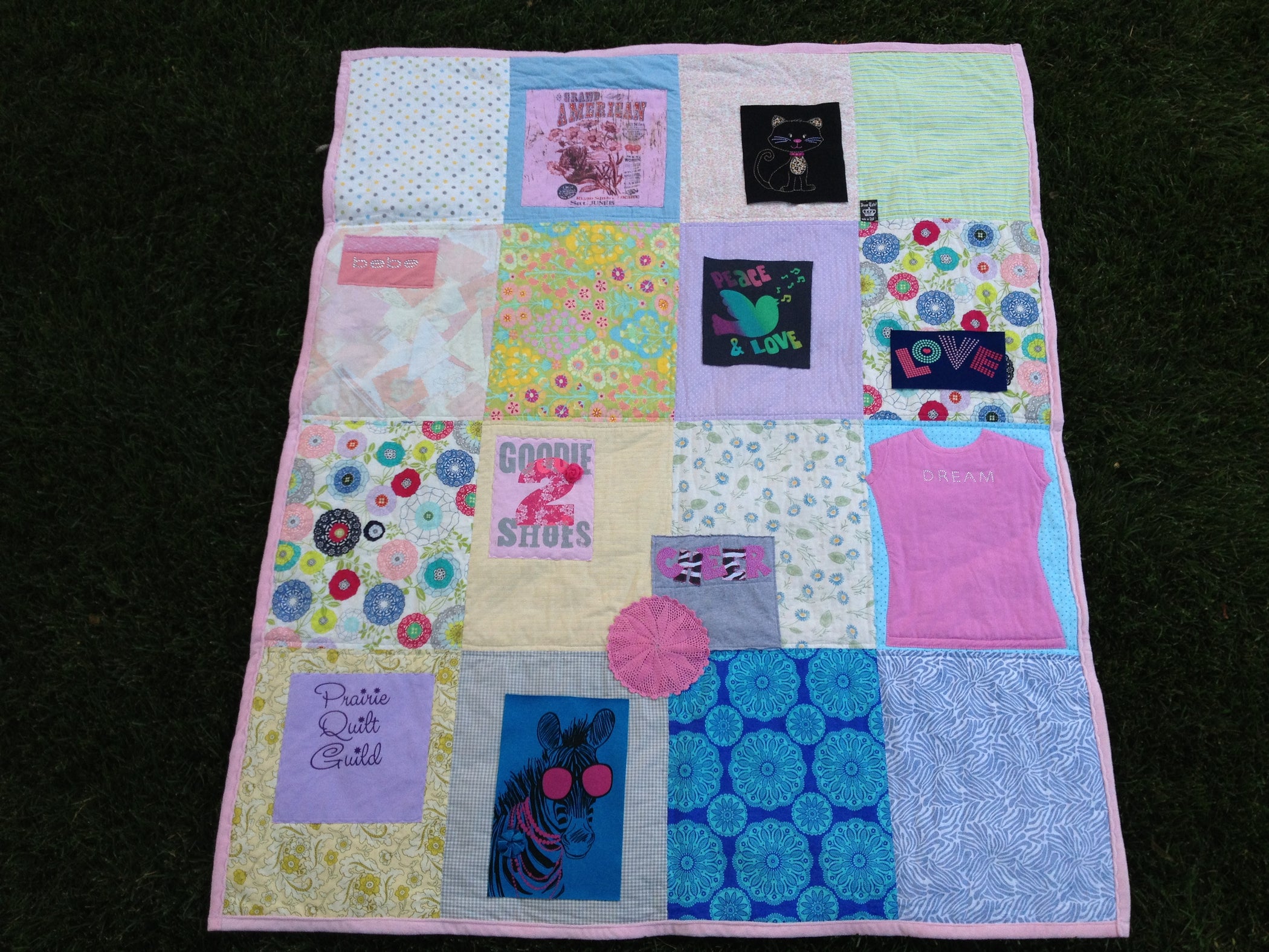 you tube making at shirt quilt