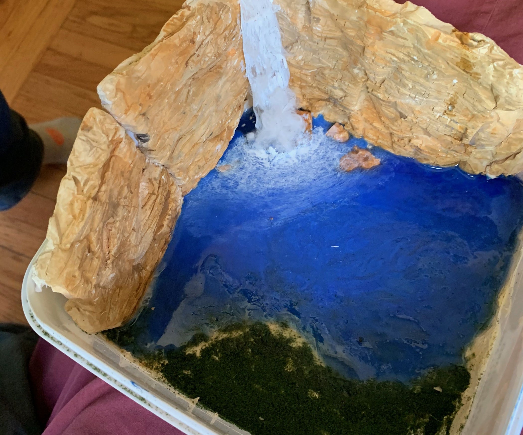 Nature Diorama With Waterfall 8 Steps (with Pictures) Instructables