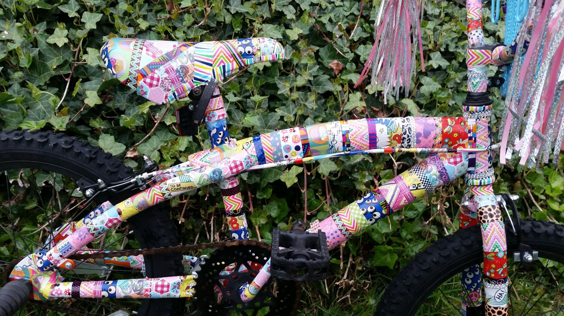 Duct Tape Bicycle Makeover 4 Steps (with Pictures) Instructables