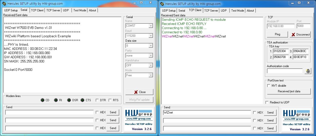 Picture of How to run : Test result