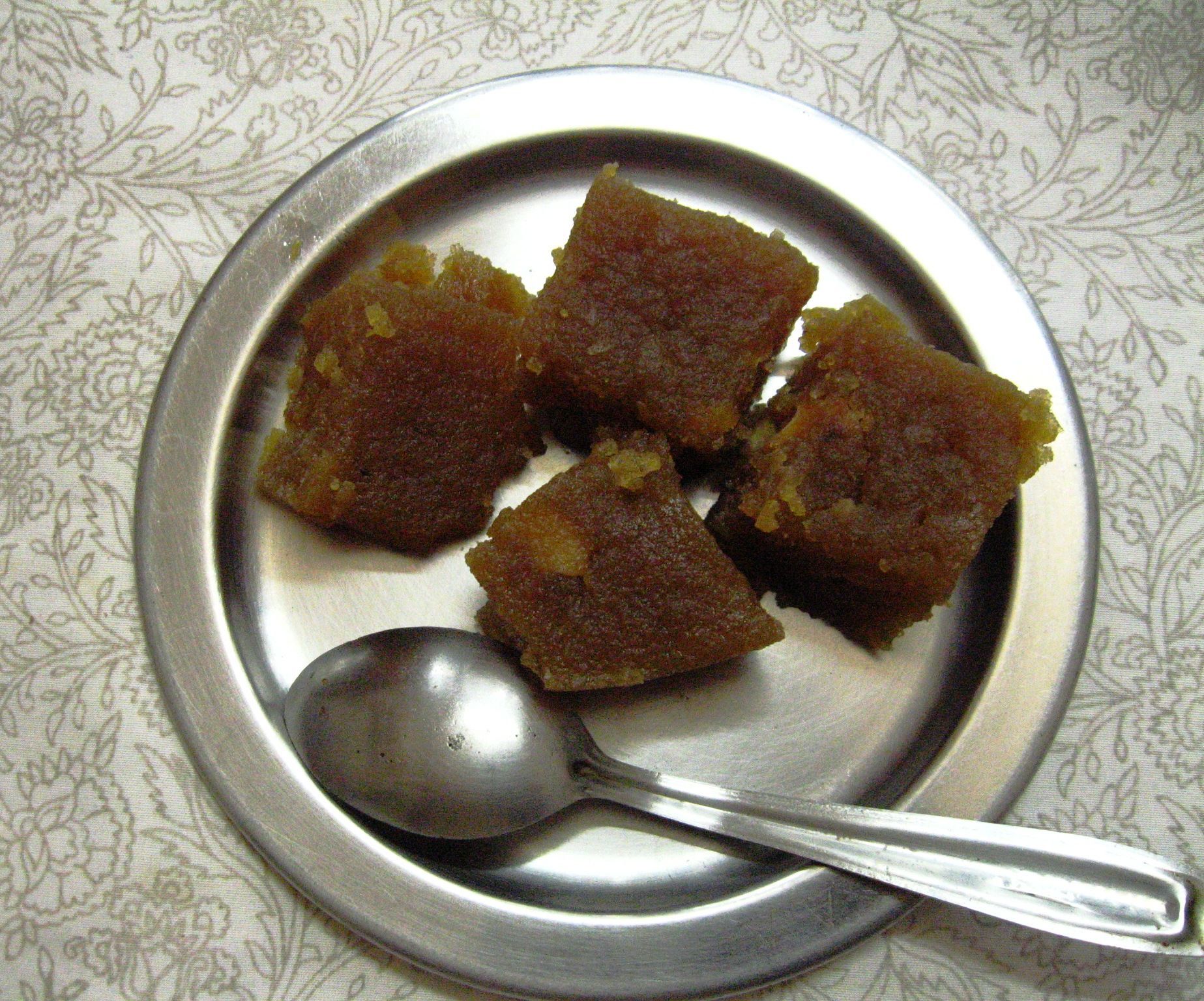 Wheat Halwa : a Delicious Sweetmeat Made From Wheat