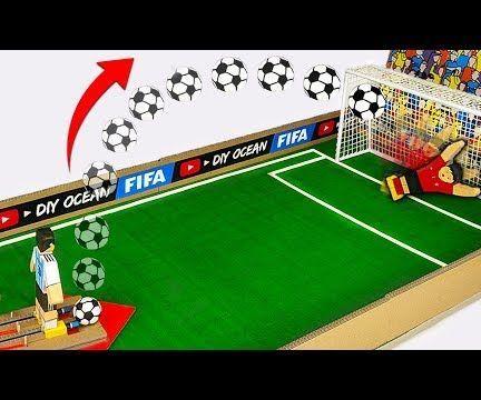 How To Make Fifa Penalty Football Board Game From Cardboard Diy At Home World Cup 2018 : 19 Steps - Instructables