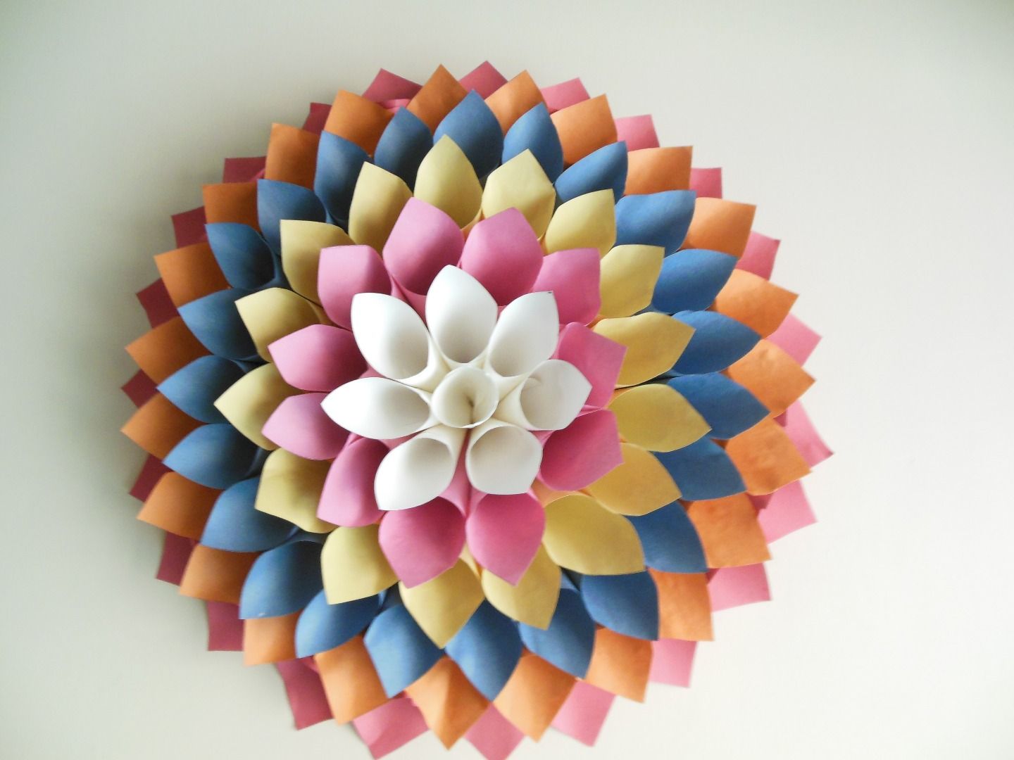 Paper Lotus 6 Steps (with Pictures) Instructables