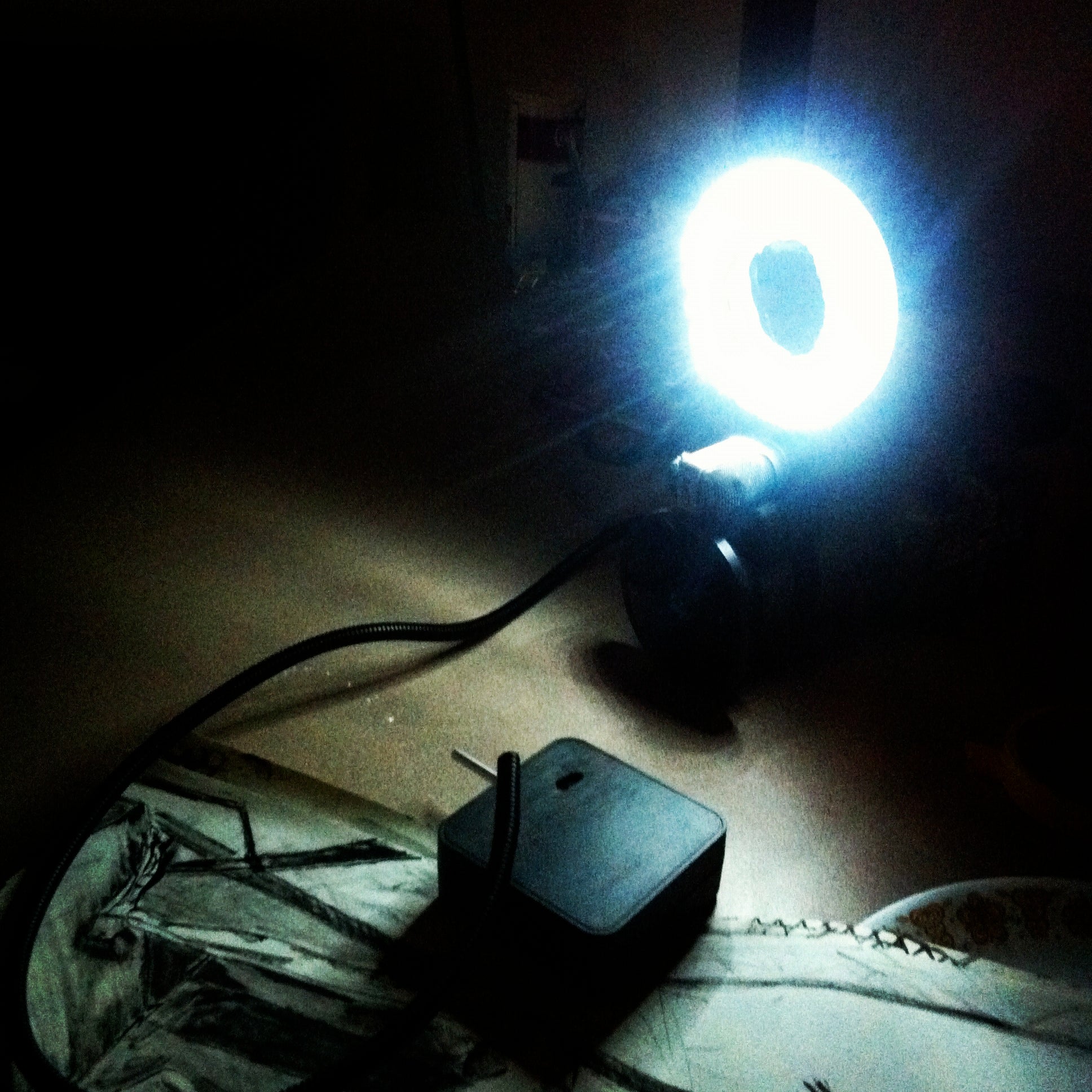 LED Ring Light/ Shoe Mount Light 6 Steps Instructables