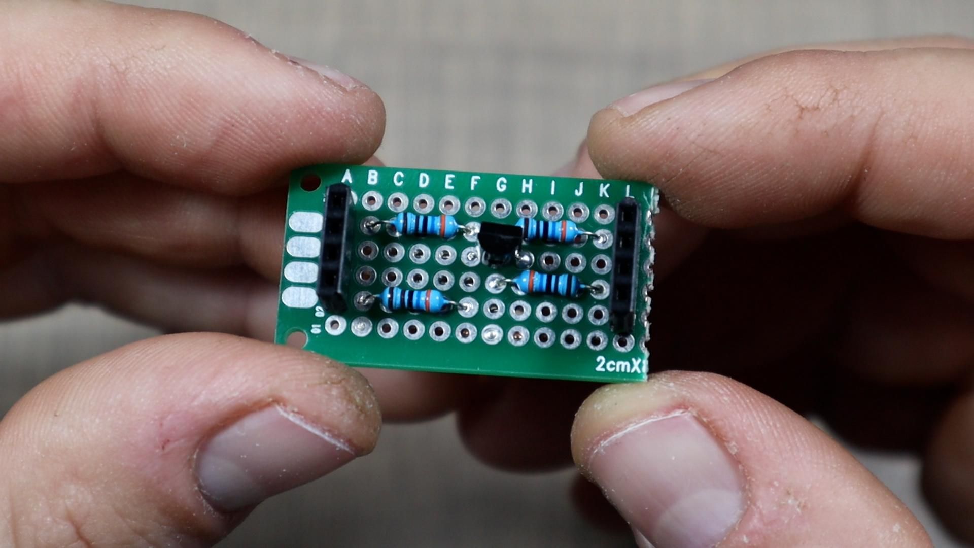 Single Transistor Voltage Level Shifter : 5 Steps - Instructables