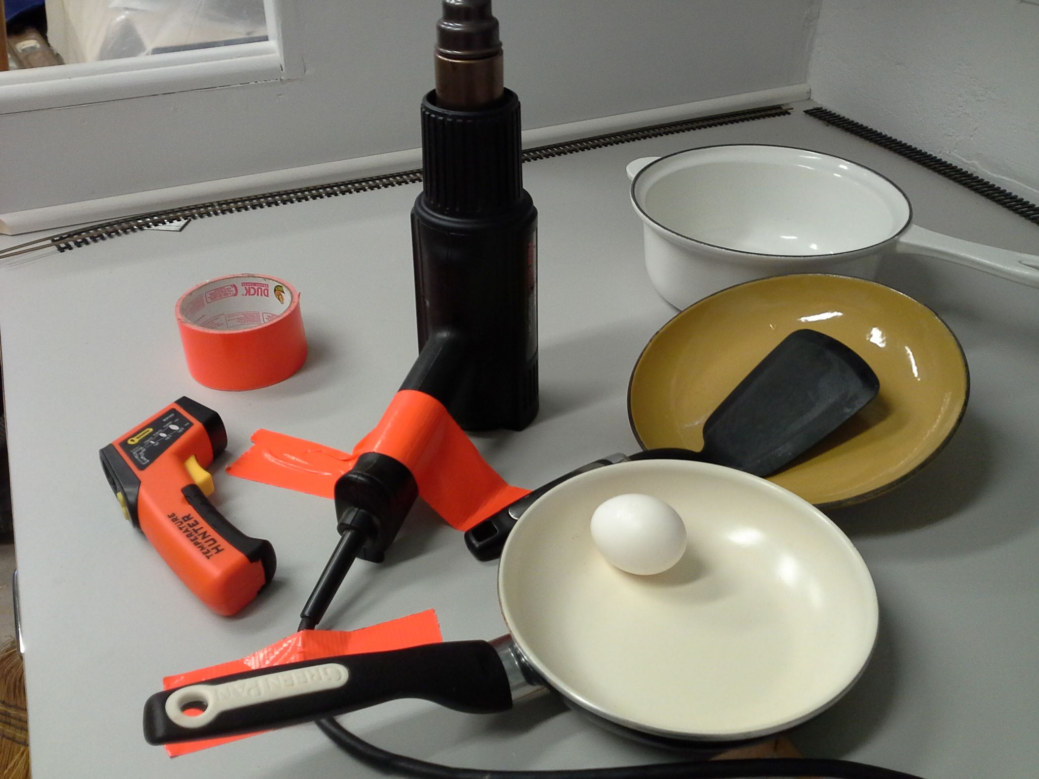 Heat Gun Egg Cooking Instructables