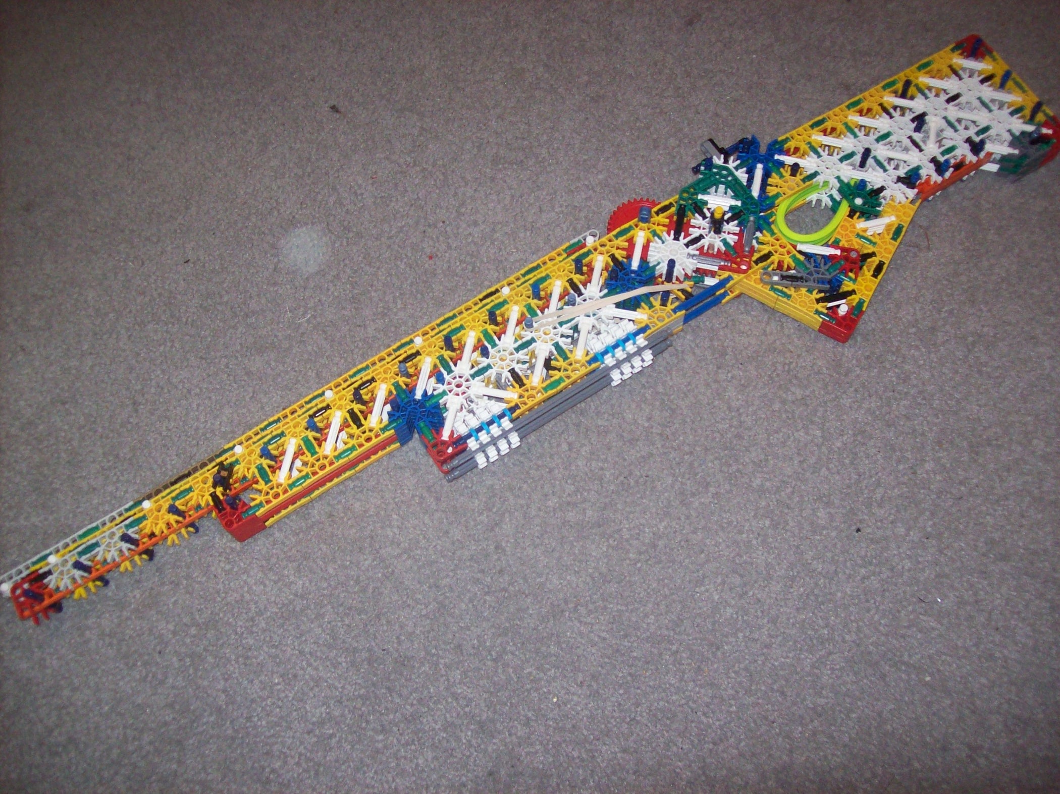 KRBGD Knex Rubber Band Gun Duh! Instructables