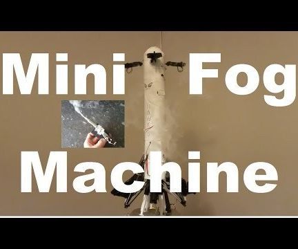 DIY guide for Mini Fog Machine Smoke Mist Maker with step-by-step instructions
