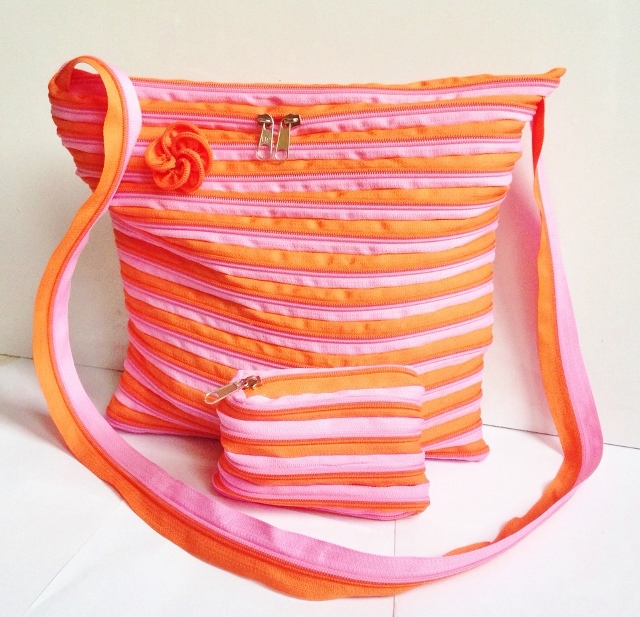 continuous zipper pouch