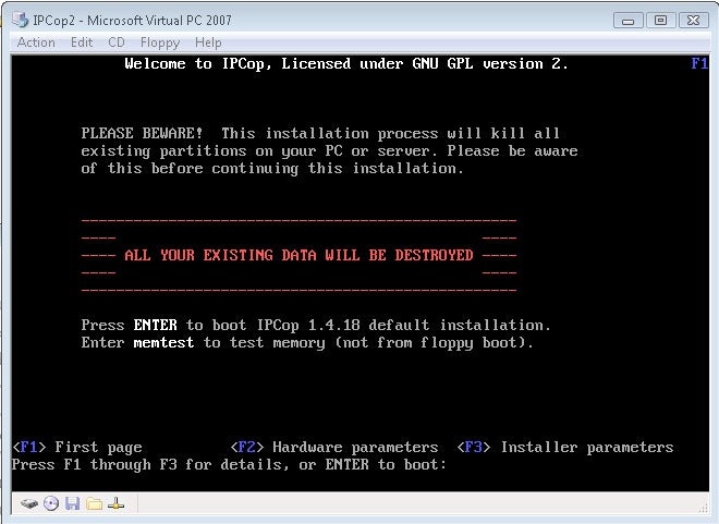 How To Setup An Ipcop Virtual Machine Firewall To Protect Your Windows Host For Free 5 Steps Instructables How To Setup An Ipcop Virtual Machine Firewall To Protect Your Windows Host For Free 5 Steps Instructables