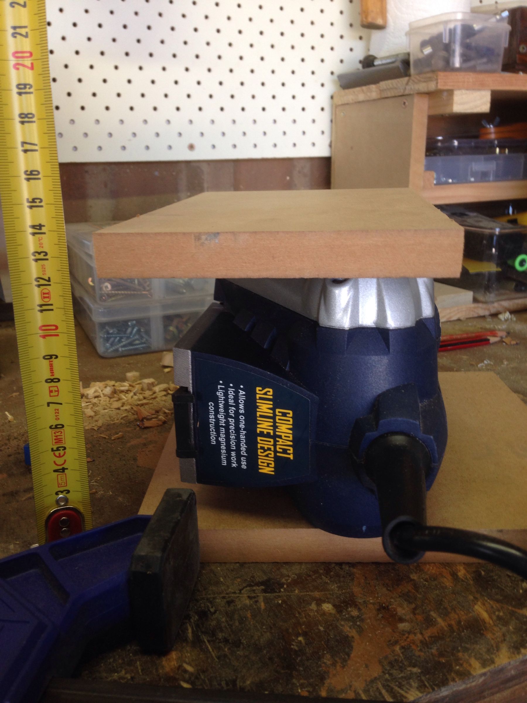 Hand Held Plane Convert to Mini Jointer 3 Steps Instructables