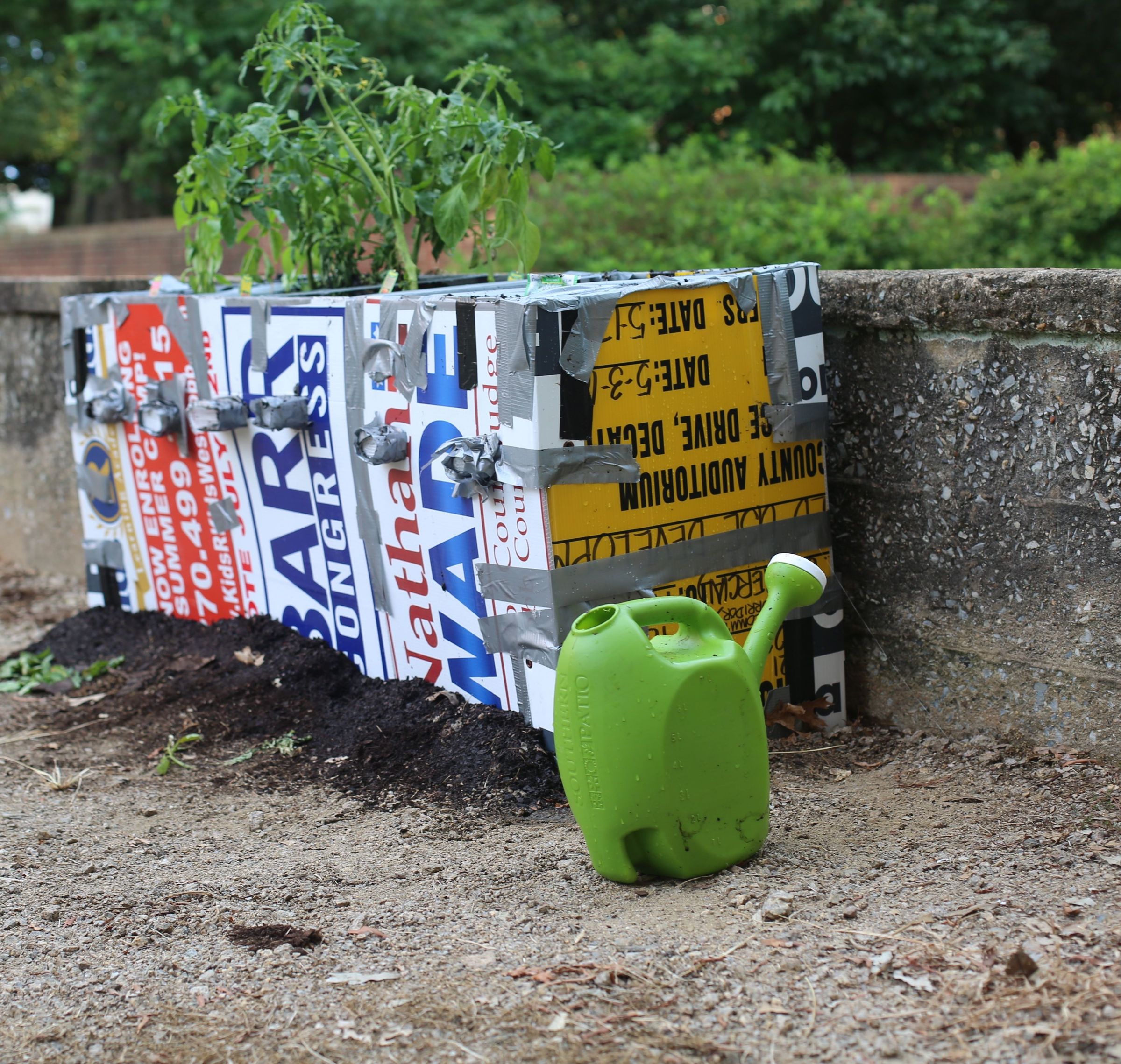 DIY guide for A-Political Planter Box with step-by-step instructions