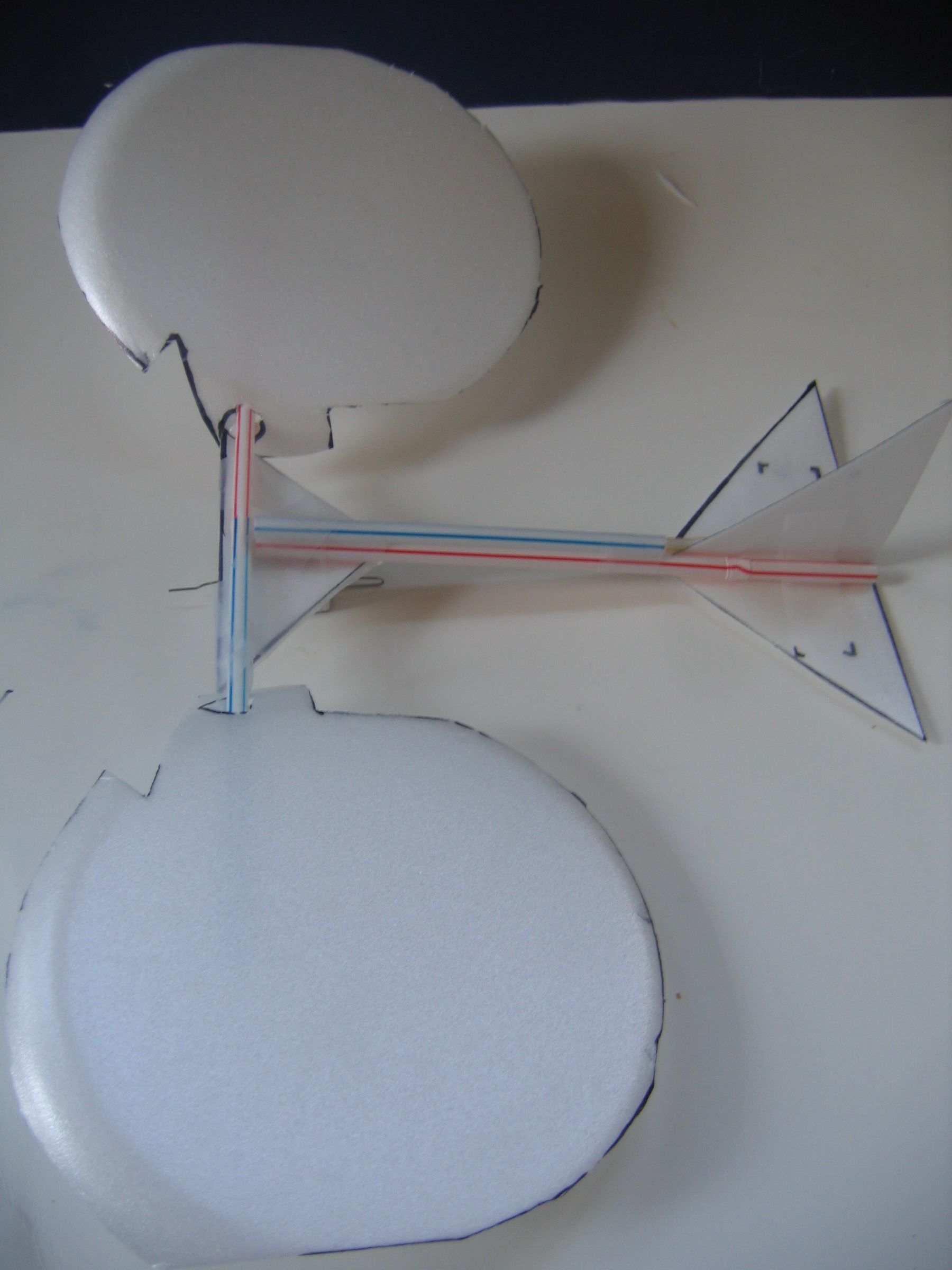 RUBBER BAND POWERED FOAM PLATE AIRPLANE 10 Steps Instructables